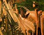 斯坦利 斯宾塞 : Swiss Skittle Alley Saas Fee